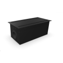 Flapbox 300 x150 mm schwarz