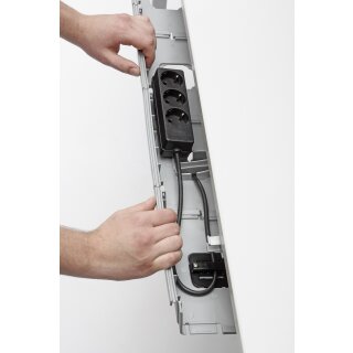 Kabelschublade 820 mm für Traversen bis zu einer Höhe von...