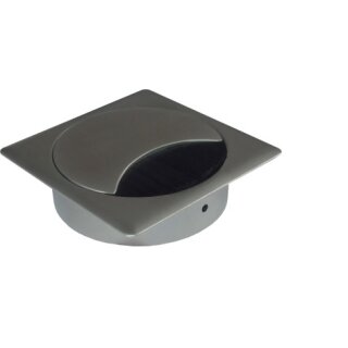 Kabeldose quadratisch (Metall)