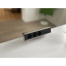 Deskup Steckdosenleiste 3 Schuko, 1 USB Doppelcharger (A...